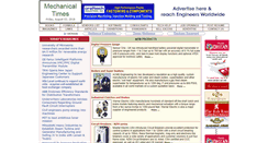 Desktop Screenshot of mechanicaltimes.com